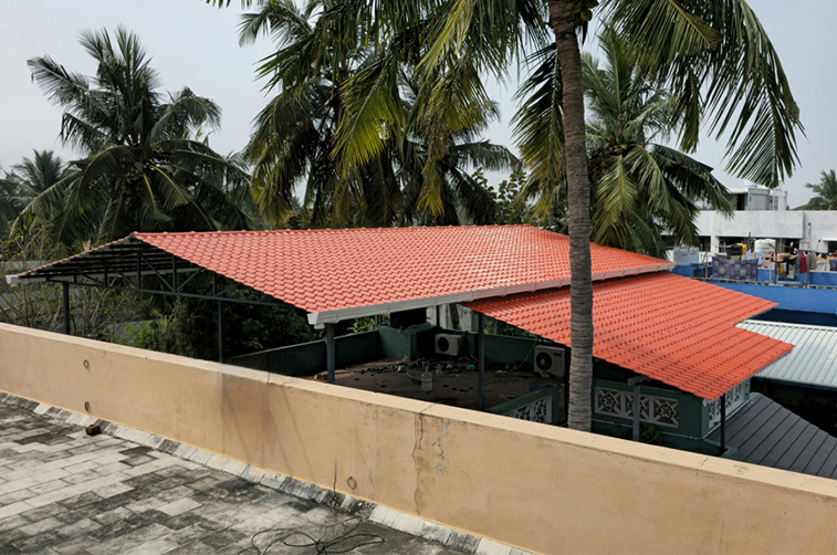 Terrace roof